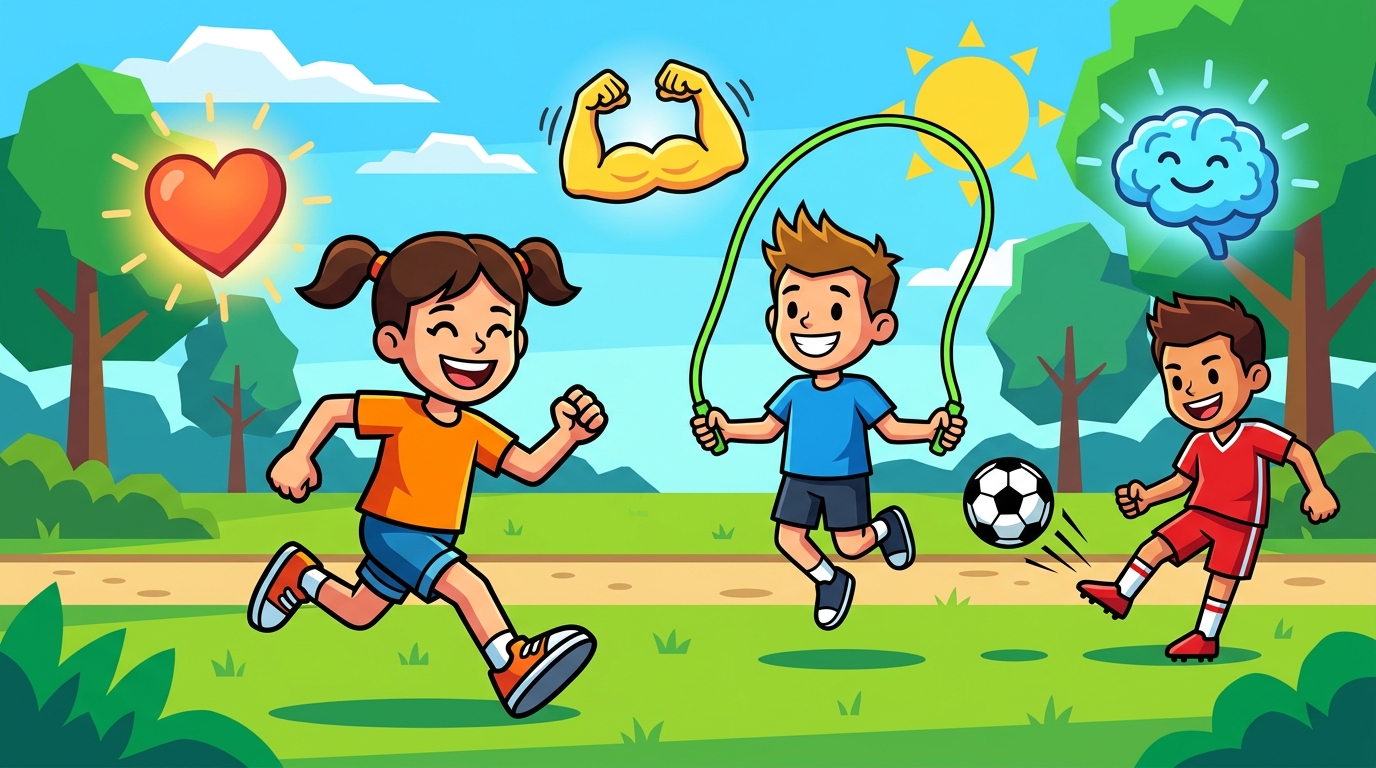 Kodėl sportas naudingas sveikatai vaikams