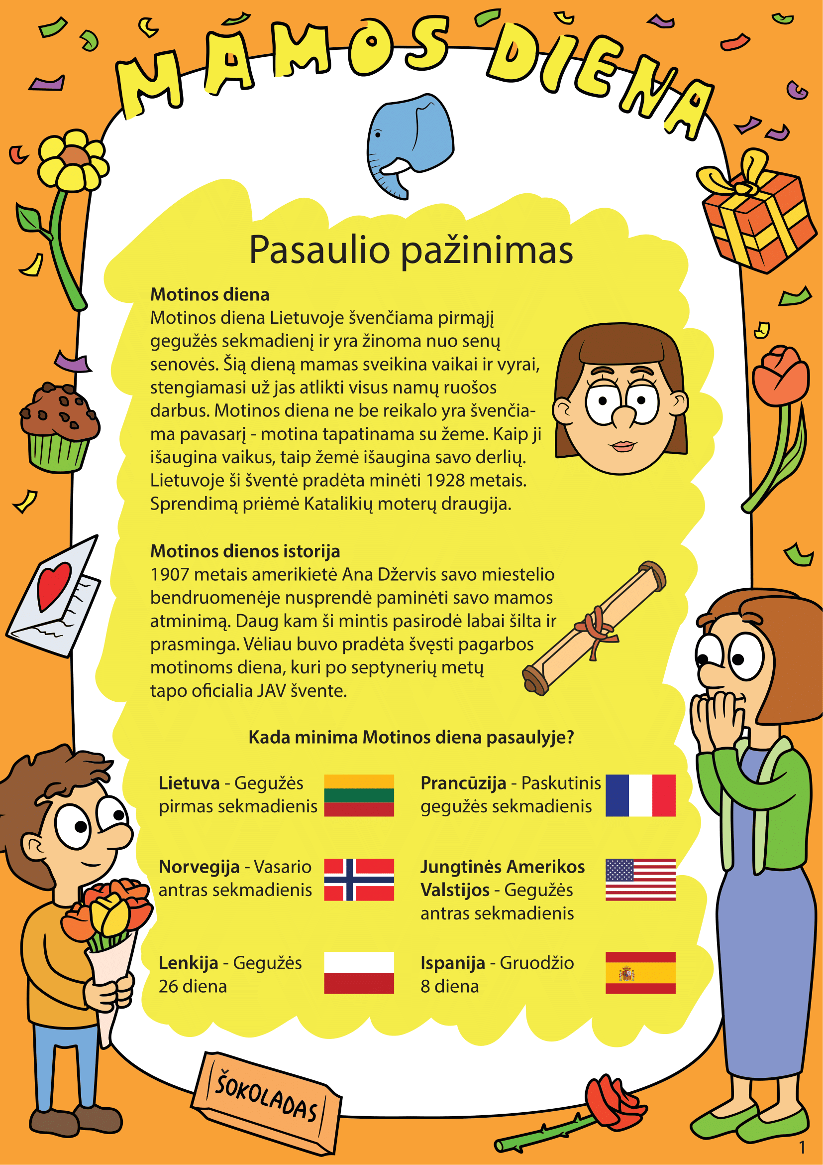 Motinos diena - puslapis 1