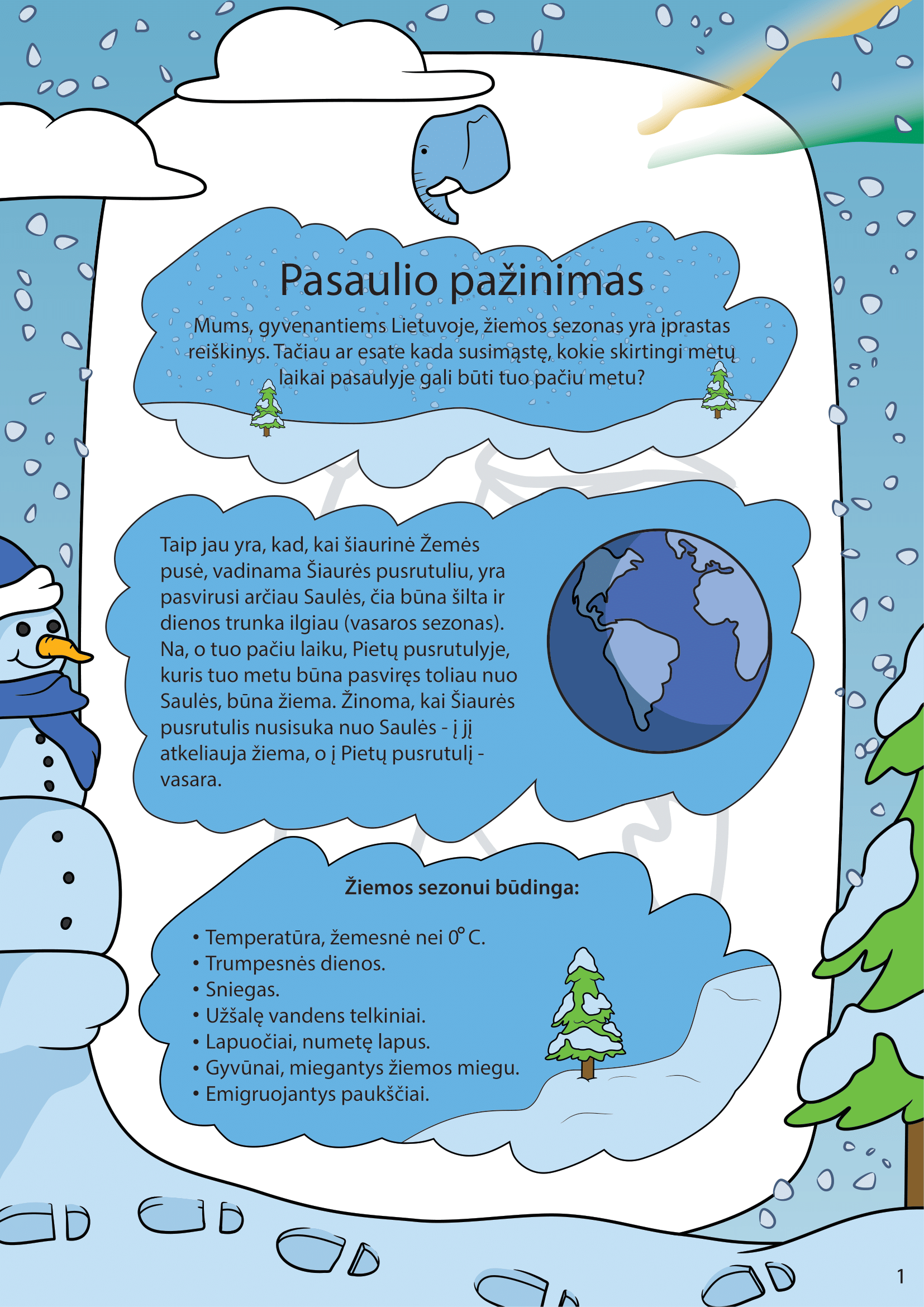 Žiema - puslapis 1